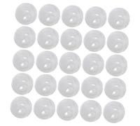 Milisten 50pcs DIY Toy Insert Sound Maker Noise Maker Toy Repair Replacement Accessories and Stuffed Animals 28mm Round Shape Random Hole Type