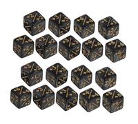 Milisten 50PCS Educational Mathematics Sign Dice Unique Table Game Accessories for Classroom Teaching Early Learning for Math Practice and Skill Development