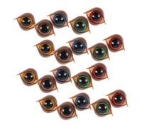 Milisten 50pcs Eyes for Stuffed Animals Crochet Toys Realistic Crochet Eyeballs for Doll Making