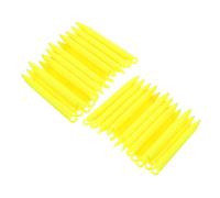Milisten 50pcs Magnetic Drawing Board Pen Drawing Tablet Magnet Replacement Pens Writing Board Stylus Yellow Plastic