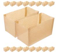 Milisten 50pcs Nonstick Parchment Loaf Pan Liners Baking Paper for Bread and Toast Heat-Resistant Kraft Paper Baking Liners with Easy Release 250g Set for Home and Professional