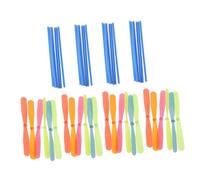 Milisten 50pcs Plastic Dragonfly Flying Fun Outdoor Hand Whirl for Adults Birthday Party Favors Safe and Easy to Use for Family Fun Random Color