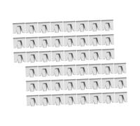 Milisten 50pcs Rabbit Cage Indoor Outdoor Wire Mesh Buckle Clips Fence Panel Clips to Stop Rattling Secure Pet Cages
