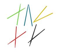 Milisten 5pairs Nylon Drumsticks Drum Sticks for Percussion Sticks Useful for Jazz Drums and Practice Sessions Random Color