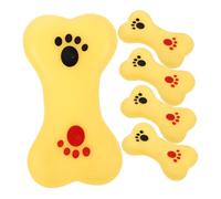 Milisten 5PCS Bath Sound Bones Shape Shower Safe Non-toxic Educational for Bath Fun