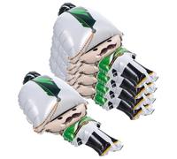 Milisten 5pcs Christmas Nutcracker Balloons Small Inflatable Foil Decorations for Xmas Party Favors Vibrant Foil Balloons for Wall Ceiling Window Photo Props Holiday Festive Decor