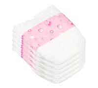 Milisten 5pcs Doll Diapers Soft Reusable Nappies for Dolls for Pretend Play and Enhanced Play Experience