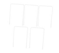 Milisten 5pcs Durable Metal Croquet Hoops for Lawn and Garden Croquet Outdoor Games Wire Frame Replacement Wickets for All Ages Beginner Friendly and Sturdy for Family Fun