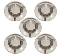 Milisten 5pcs Guitar Pedal Footswitch Toppers Caps Pedal Cap Foot Nail Protector round Volume Knob
