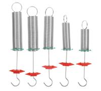 Milisten 5pcs Hooke’s Law Spiral Spring Set for Physics Experiments, Mechanics Laboratory Teaching Equipment, Science Education Supply for Students and Teachers
