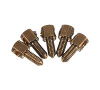 Milisten 5pcs Metal Bow Frog Adjusting Screws for Violin Cello Bow String Tension Adjustment Replacement Accessories for Precise Sound and Stable Performance