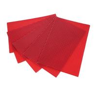 Milisten 5pcs Miniature Roof Tiles for DIY Models Scale Building Accessories Decorative Micro Landscape Decor for Sand Table and Mini Garden