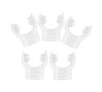 Milisten 5pcs Plastic Mouthpiece for Scuba Diving Gear Ergonomic Replacement Mouthpiece for Snorkeling and Diving Tubes Easy Installation Secure and Comfortable Fit Enhanced Airflow