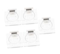 Milisten 5pcs Reptile Feeder Food and Water Bowl for Small Reptiles Feeding Dish for Lizards Frogs and Geckos Easy to