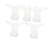 Milisten 5pcs Reusable Cloth Diapers Newborn Baby Washable Cotton Diaper Pants with Waterproof Breathable PVC Material Absorbs Flow Promotes Healthy Sleeping Habits Nighttime Use
