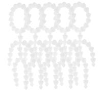 Milisten 5pcs Silent Movable Joint Dolls Plastic Skeletons for DIY Puppet Making and Craft Projects Soft Cotton Filled Body Model Figures for Creative Play