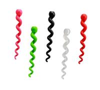 Milisten 5pcs Silicone Brake Cable Protectors Bike Frame Sleeves with Unique Snake Design Wear-Resistant Tubing Covers for Mountain Road Bikes Multi-Color