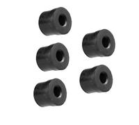 Milisten 5pcs Trombone Slide Rubber End Covers with Noise Reduction and Slip-on Design, Black Rubber Trombone Slide Bumpers for Musical Instrument Protection