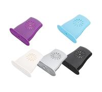 Milisten 5pcs Universal Guitar Sound Hole Humidifiers Humidity Control Portable Guitar Panel Humidifier Maintenance Tool for Acoustic Black White Silver Blue Purple