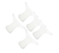 Milisten 5pcs Washable Diapers for Newborns Cotton Reusable Baby Pants Soft Breathable Cloth Nappies Unisex 0-3 Months