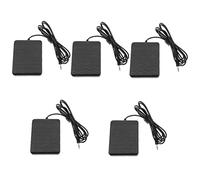 Milisten 5pcs Widened Piano Sustain Pedal Portable Foot Pedal for Electronic Keyboards Non- Design Low Noise Construction for Musicians and Home Use