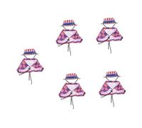 Milisten 5sets Adorable Lizard Hat and Cloak for Pets Lightweight Accessory for Independence Day Cosplay and Parties Design Unique Star Pattern