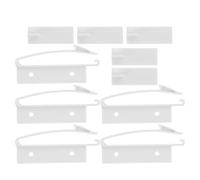 Milisten 5sets Invisible Drawer Lock for Kitchen Cabinet Boy Girl Safety Strong Adhesive Cabinet Latches Childproof Drawer Locks for Furniture Boy Girl Cupboard Catches for Proofing No