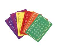 Milisten 5sets Telepathic Card Games Mind Reading Tricks Cards Stage Performances Number Blowing Party Tricks Mental Reading Toys