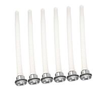 Milisten 6 Pcs Fuel Spouts for Gasoline Can Flexible Oil Pourer Nozzles with Tear-Resistant Plastic for Car Refueling and Agricultural Machinery Practical Replacement Gas Can Spout