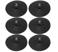 Milisten 6 PCS M8 High Suction Boxing Bag Replacement Cups: Ultra-Strong Rubber Sucker Base for Freestanding Punching Bags - Heavy Duty Tumbler Parts for Kickboxing & MMA Training Equipment