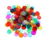 Milisten 600pcs Bingo Chips Set for Educational Activities 3/4 Inch Counting Discs for Math Learning for Boys and Girls and Adults
