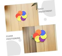 Milisten 60pcs Carpet Spot Markers for Classroom and Kindergarten Round Floor Dots for Seating Arrangements Educational Games and Spatial Learning Multipurpose Teaching Tools for Preschool