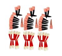 Milisten 60pcs Halloween Witch Fingernail Trick Props Lightweight False Nails for Costume Parties Easy to Wear Finger Tips for Women and Halloween Accessories and Party Favors