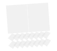 Milisten 60pcs White Embossed Blotting Paper Refill Sheets for Flower Press, Absorbent and Easy to Use Tissue Paper Lining for Handicraft Lining and Scrapbooking Projects