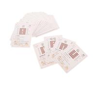 Milisten 64pcs I Ching Cards Complete Divination Tools for Beginners Ancient Chinese Fortune Telling Meditation User Friendly Design for Insight Personal Growth