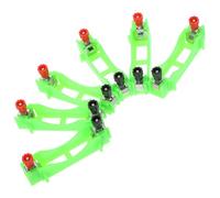 Milisten 6pcs Aa Battery Holder for Science Experiments Educational Circuit Kit for Classroom and Home School for Students and Summer Camps Enhances Hands Learning and Physics Teaching