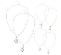 Milisten 6pcs Adjustable Crystal Cage Necklace Pendant for Women Raw Stone Holders with Secure Metal Mesh Modern Chain Design Reinforced Holder for DIY Jewelry Making and Valentine