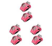 Milisten 6pcs Boys and Girls Foot Tambourine Musical Instrument for Fun Rhythm Play for Parties Classes and Developing Musical Skills Boy Girl