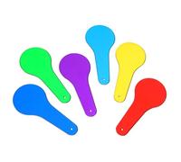 Milisten 6Pcs Color Paddles Educational Science Optical Experiment Color Filter Plates for Fun Learning Activities Color Mixing Exploration for Boys