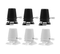 Milisten 6pcs DIY Wind Up Components Clockwork Legged Robot Movement Mechanism for Clay Making Educational Walking Robot Accessories with Colors Each