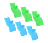 Milisten 6pcs Faucet Extender for Hand Washing Flexible Water Tap Guide Durable TPR Material Prevents Splashing Easy Installation for Sink Use