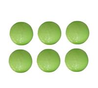 Milisten 6Pcs Fluorescent Night Golf Balls Luminous Playthings Soft Feel Outdoor Sports Decorative Glow Dark