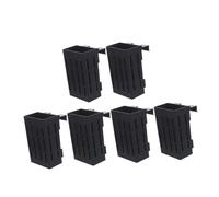 Milisten 6pcs Hanging Aquarium Plant Holder for Aquatic Plants Hydroponic Planter for Fish Tank Decoration for Indoor Aquascaping and