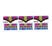Milisten 6pcs Jooleer Kalimba Note Stickers Tone Keyboard Decals for Boys and Girls Music Learning