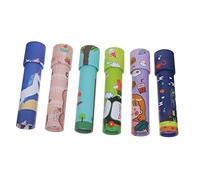 Milisten 6Pcs Large Kaleidoscopes for Safe with Strong Light Transmission Bag Fillers and Educational Goodie Boys