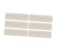 Milisten 6pcs Mandolin Saddle Holder Practical Neck Rest Accessory for String Instruments Safe Mild Ox Bone Material for Mandolin Owners Convenient Design for Easy Use
