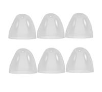 Milisten 6pcs Milk Bottle Cap Replacement Wide Mouth Lids for Plastic and Glass Feeding Bottles Dome Caps for Boy Girl Milk Jug for Home and Travel Use