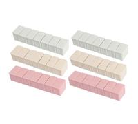 Milisten 6pcs Mini Portable Medicine Storage Case Braille Creative Organizer for Daily Use