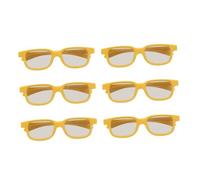 Milisten 6pcs Movie Glasses for Plastic Frame for Enhanced Viewing Experience School Cinema for Entertainment and Immersive Fun