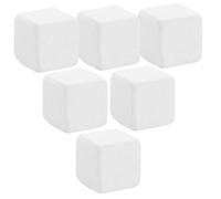 Milisten 6pcs Natural Calcium Cubes for Tortoise Tank Reptile Mineral Turtle Molar Chew Blocks for Water Turtles Lizards Geckos to and Strength